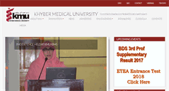 Desktop Screenshot of iph.kmu.edu.pk